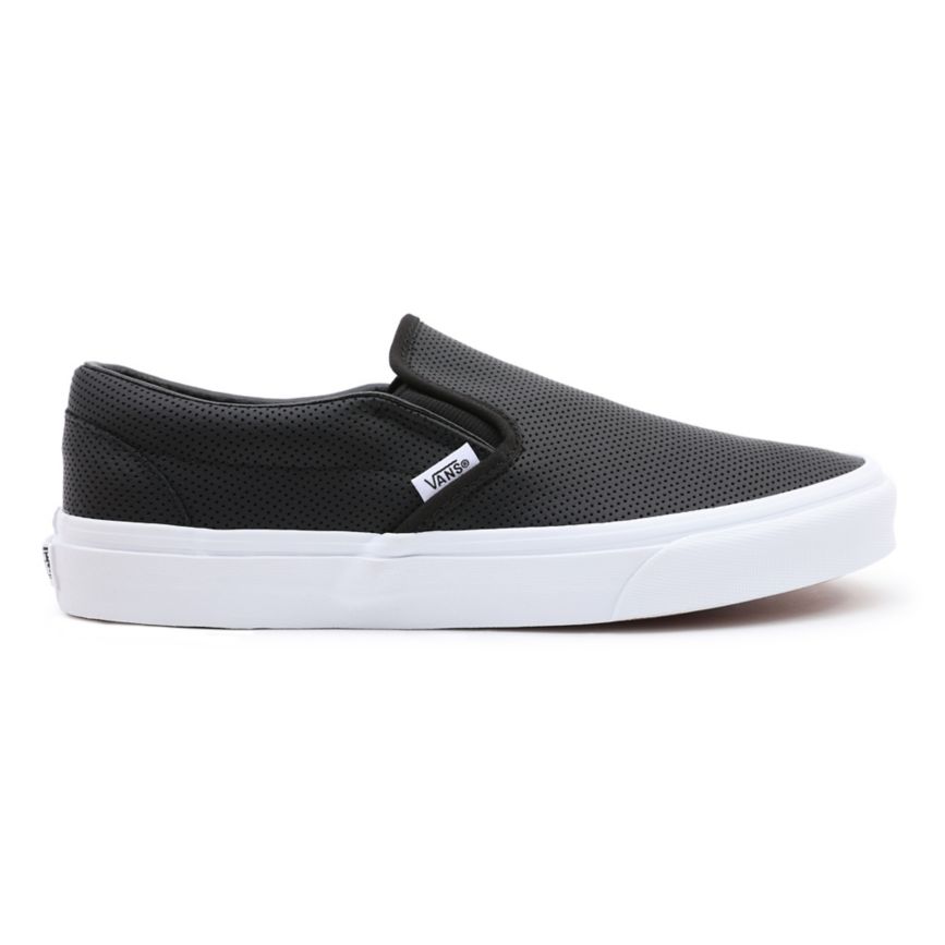 Vans Perf Nahkaiset Classic Slip-On Kengät Mustat | VN433P4OW60