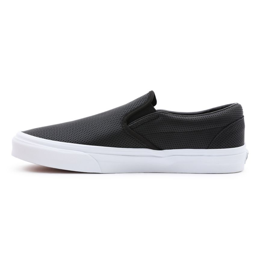 Vans Perf Nahkaiset Classic Slip-On Kengät Mustat | VN433P4OW60