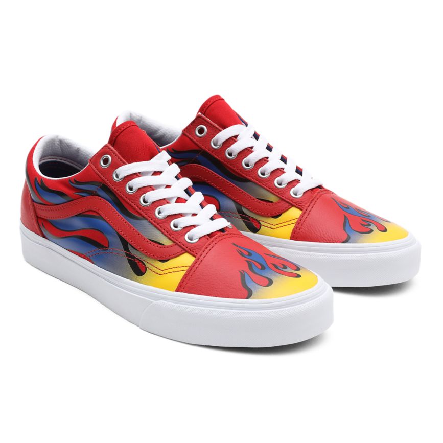 Vans Racer Old Skool Kengät Punainen | VN429P6GT85