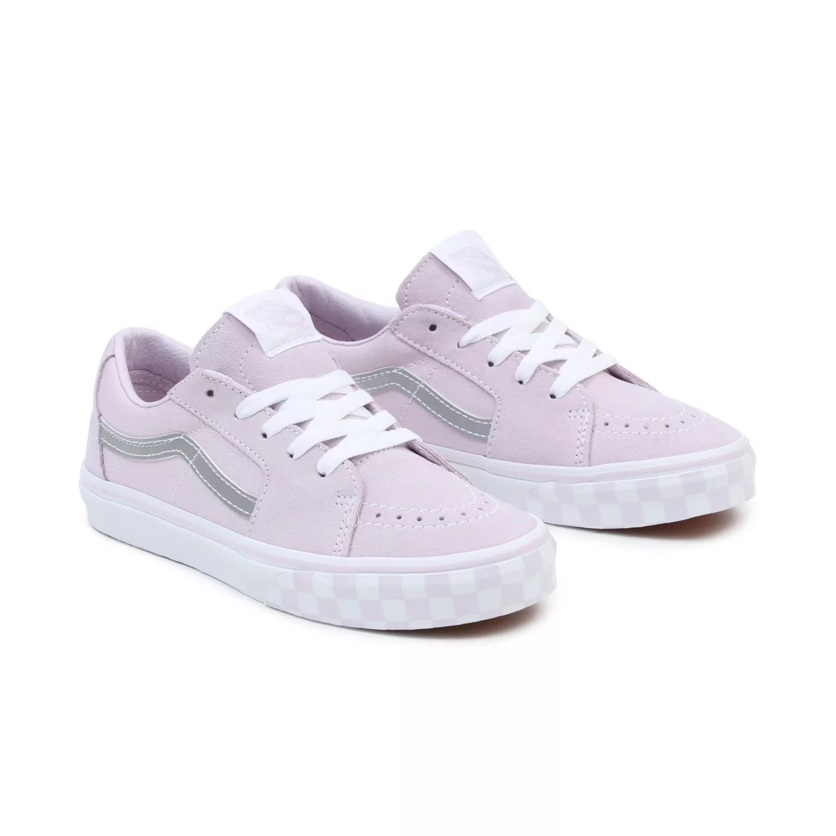 Vans Reflective Sidestripe Sk8-Low Kengät Pinkki | VN103Q7VE15