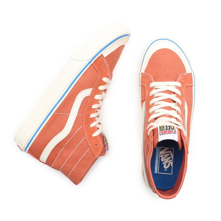 Vans Salt Wash SK8-Hi 138 Decon SF Kengät Punainen | VN037Z2HO93