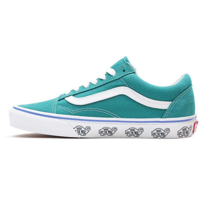 Vans Sidewall Print Old Skool Kengät Turkoosi | VN385F6CX08