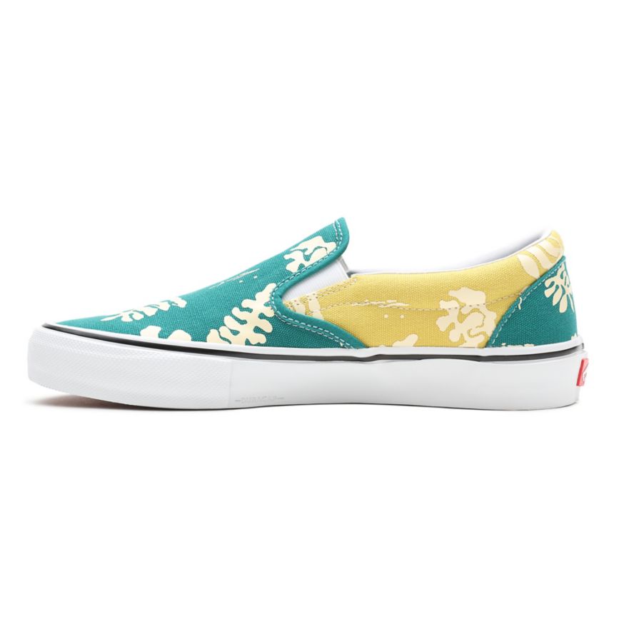 Vans Skate Aloha Slip-On Kengät Kultaiset | VN957R5NZ40