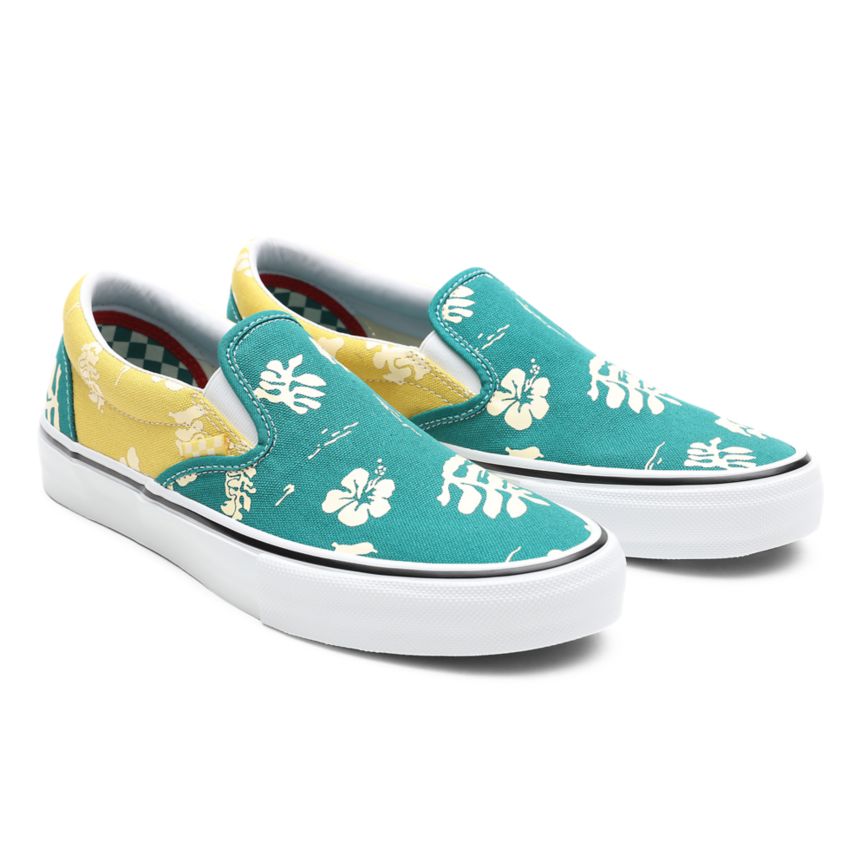 Vans Skate Aloha Slip-On Kengät Kultaiset | VN957R5NZ40