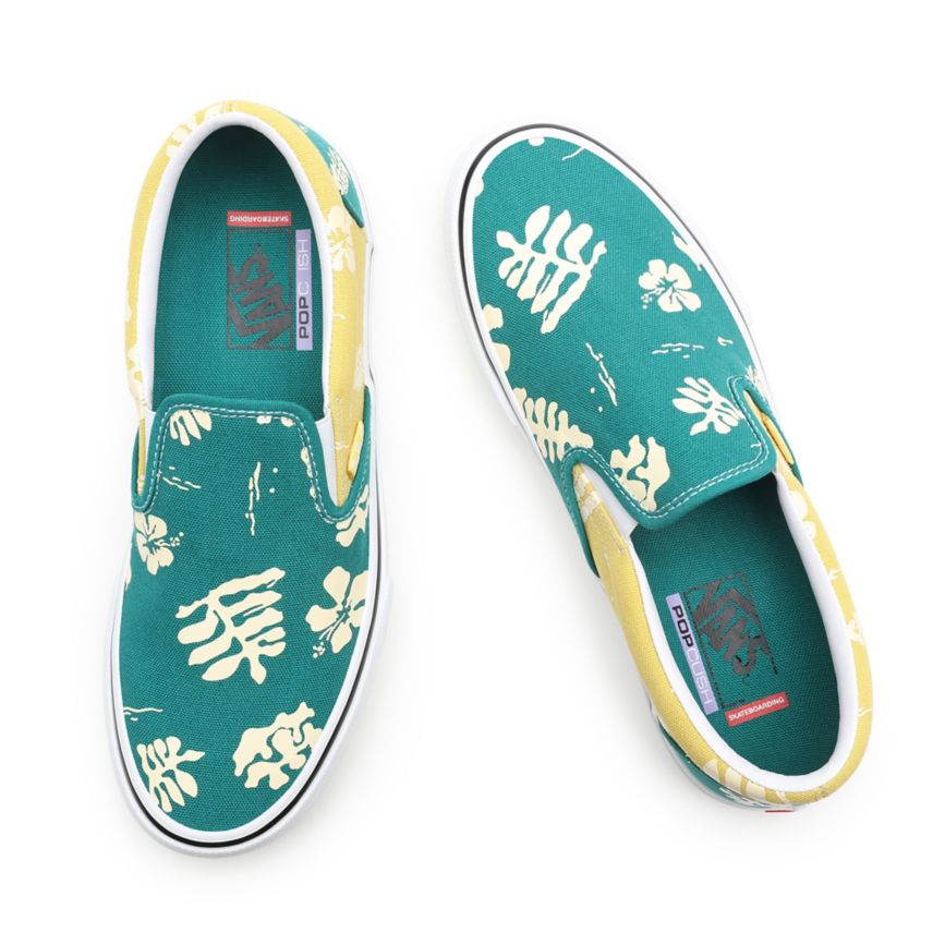 Vans Skate Aloha Slip-On Kengät Turkoosi | VN630G4HY47