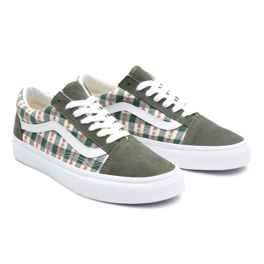 Vans Spring Daze Old Skool Kengät TummanVihreä | VN738Q9FV61