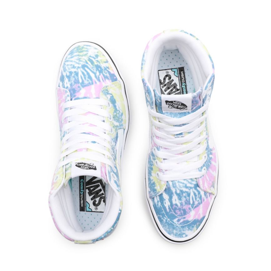 Vans Tie-Dye ComfyCush SK8-Hi Kengät Monivärinen | VN000E9JM82