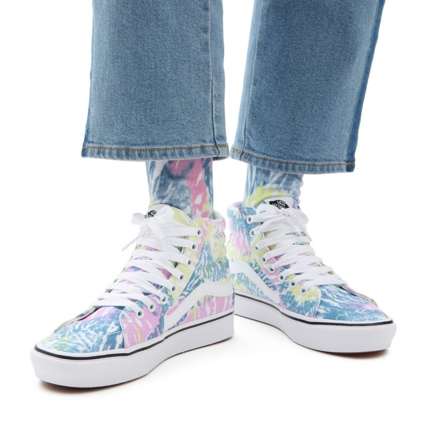 Vans Tie-Dye ComfyCush SK8-Hi Kengät Monivärinen | VN000E9JM82