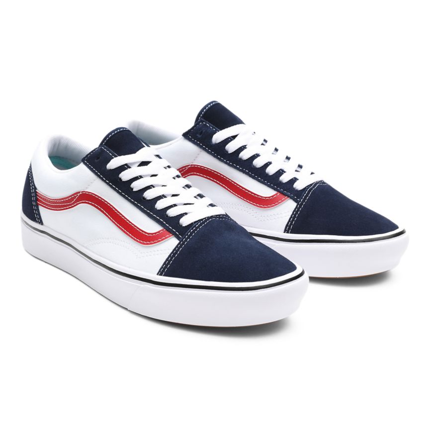 Vans Tri-Tone ComfyCush Old Skool Kengät Laivastonsininen | VN273Q7ZV03