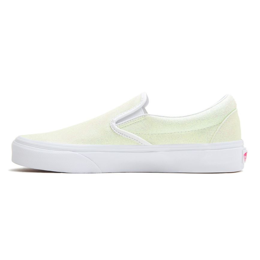 Vans UV Glitter Classic Slip-On Kengät Valkoinen | VN398F0PD08