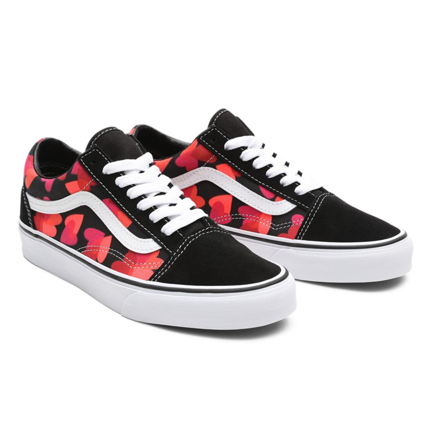 Vans Valentines Hearts Old Skool Kengät Mustat | VN076T9QA17