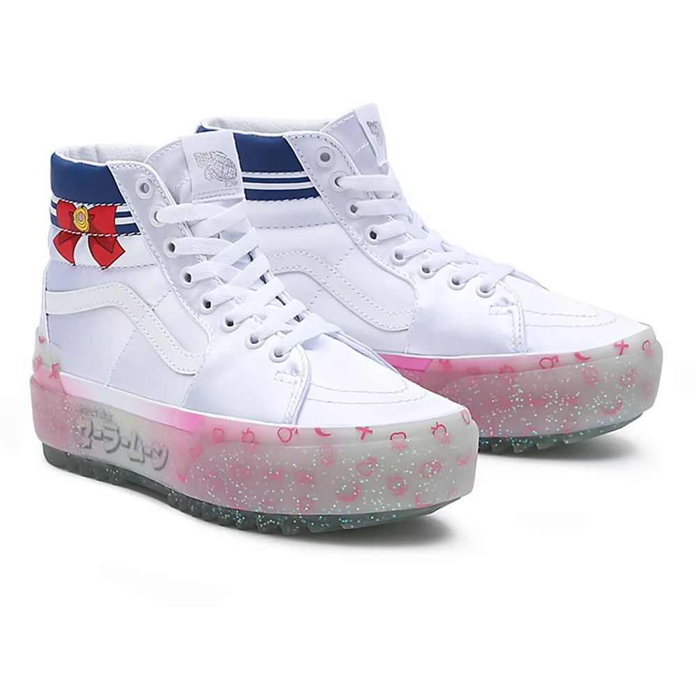 Vans X Pretty Guardian Sailor Moon Sk8-hi Stacked Kengät Valkoinen | VN304O2JO95