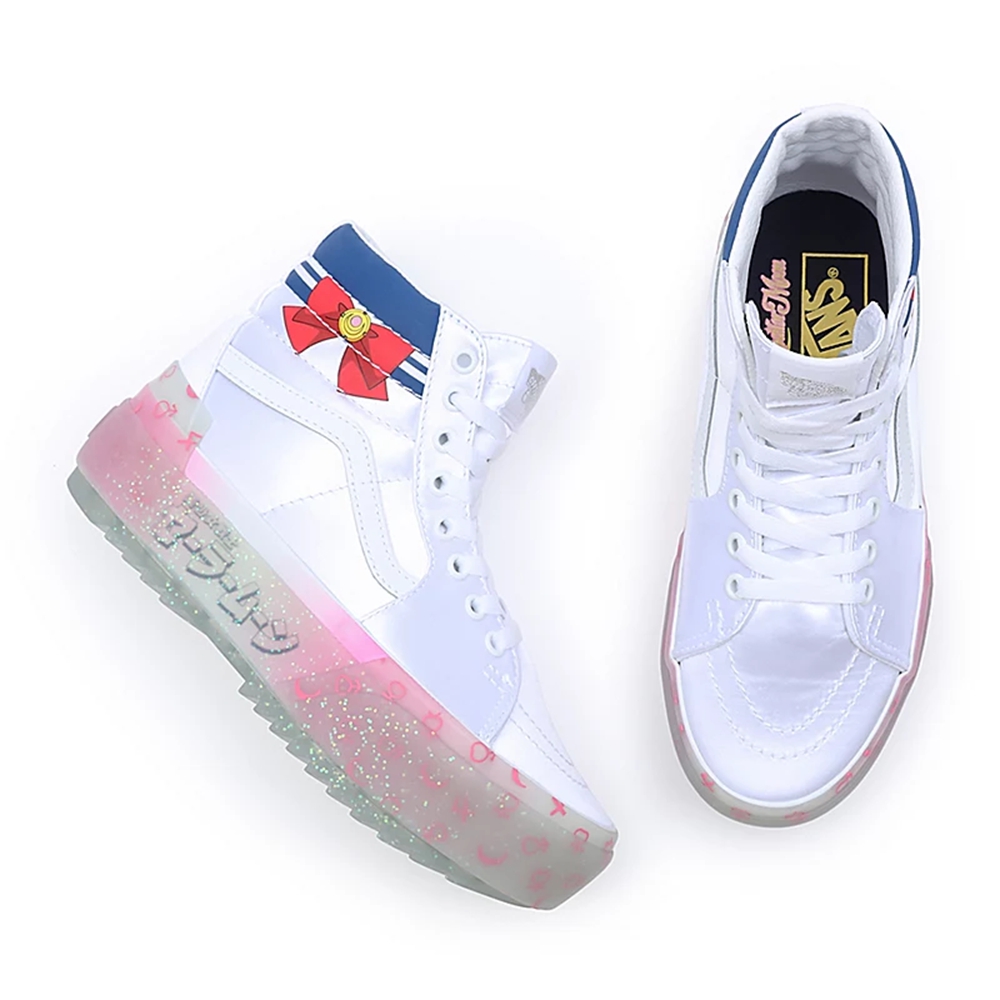 Vans X Pretty Guardian Sailor Moon Sk8-hi Stacked Kengät Valkoinen | VN304O2JO95