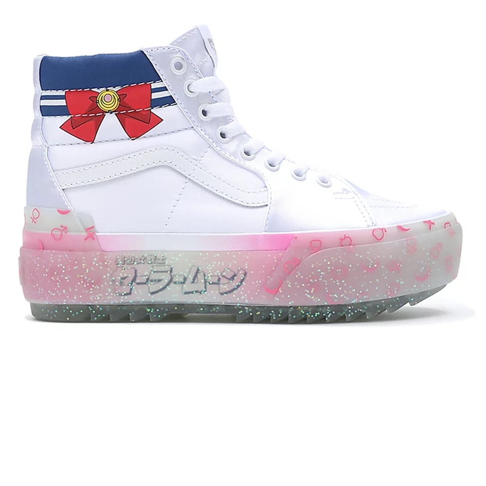 Vans X Pretty Guardian Sailor Moon Sk8-hi Stacked Kengät Valkoinen | VN304O2JO95