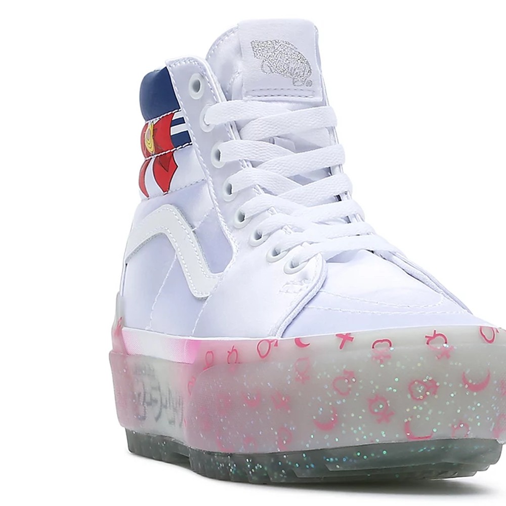 Vans X Pretty Guardian Sailor Moon Sk8-hi Stacked Kengät Valkoinen | VN304O2JO95