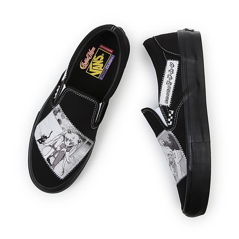 Vans X Pretty Guardian Sailor Moon Skate Slip-on Kengät Mustat | VN145P0LD37