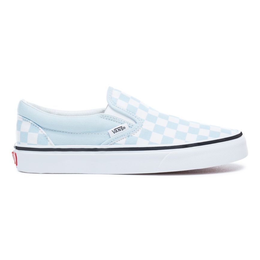 Vans Checkerboard Classic Slip-On Kengät Sininen | VN671J9JK42